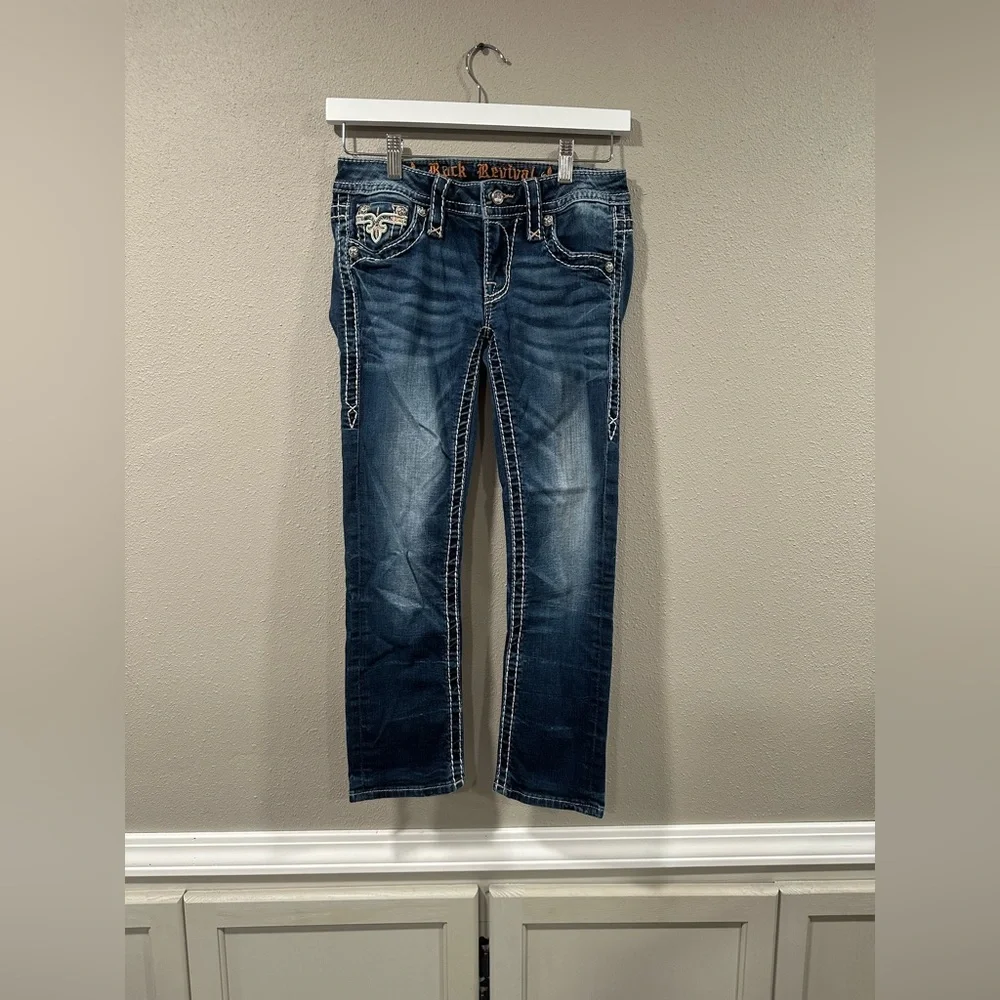 Rock Revival Iselin Capri Size 25 - Picture 2 of 8